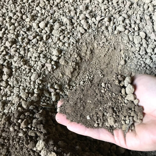 screened-organic topsoil